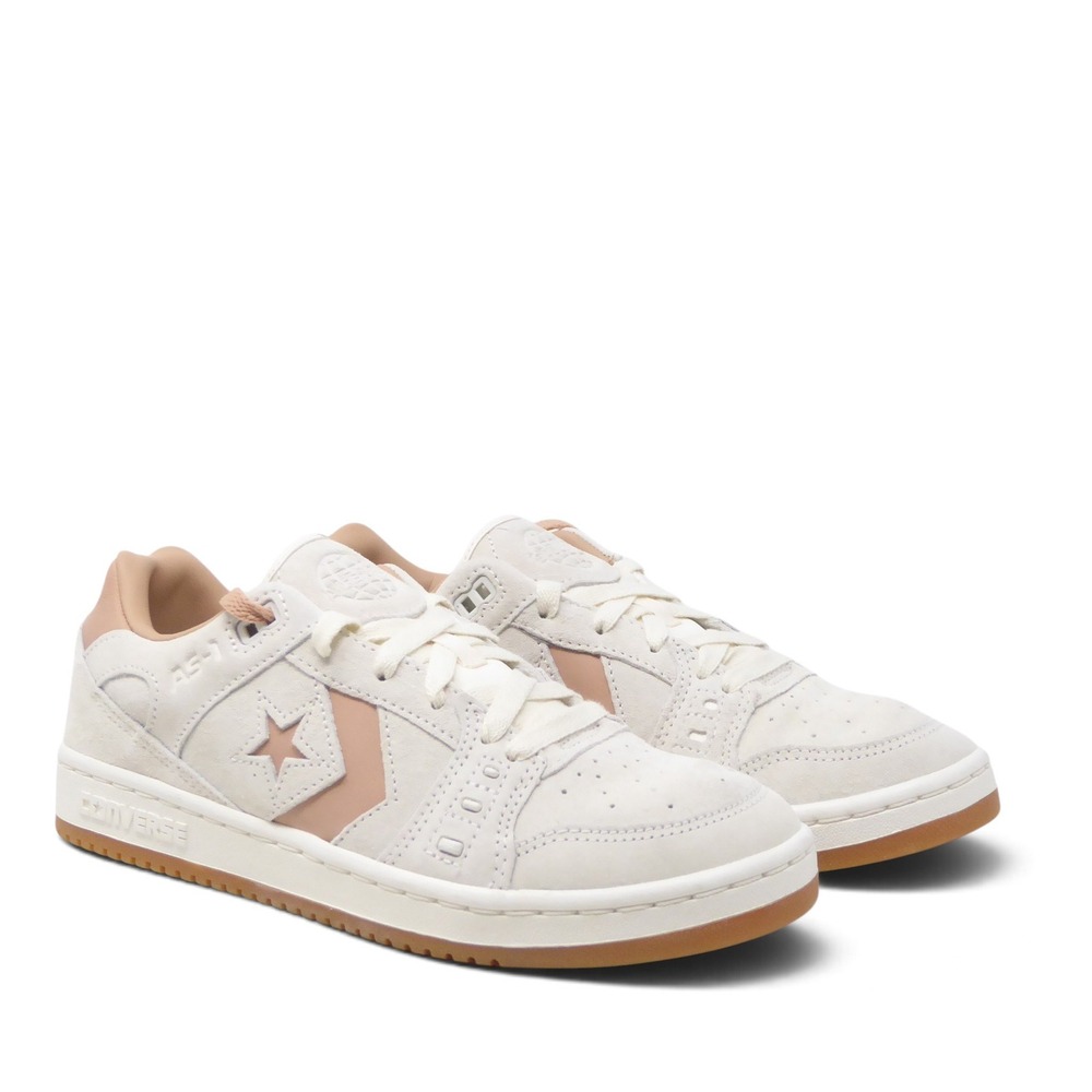 Converse Womens AS-1 Pro Low Top Sneakers Egret Vachetta Beige Gum Size 8 - Picture 2 of 10